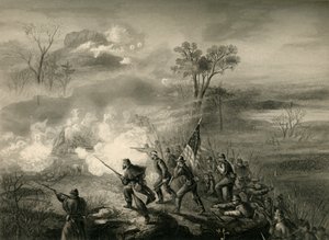 Slaget vid Lookout Mountain, 1878. av Unbekannt