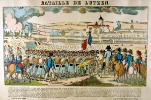 Slaget vid Lutzen, 2 maj 1813 av Unbekannt