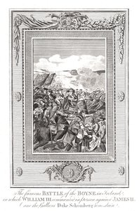 Slaget vid Boyne, 1690 av Unbekannt