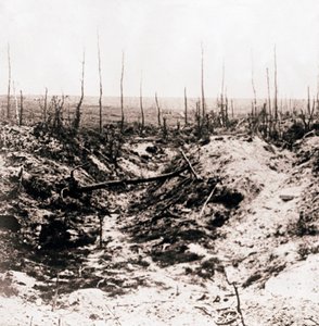 Battlefield, c1914-c1918 av Unbekannt