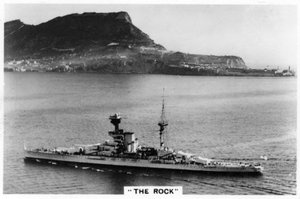 Slagskeppet HMS Revenge of Gibraltar, 1937 av Unbekannt
