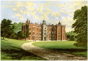 Beaudesert, Staffordshire, hem för markisen av Anglesey, c1880 av Unbekannt