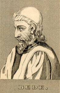 Bede, 672-735, 1830. av Unbekannt