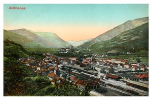 Bellinzona, Schweiz, tidigt 1900-tal av Unbekannt