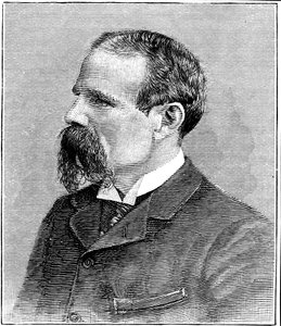Benjamin Baker 1840-1907, brittisk civilingenjör, c1896 av Unbekannt