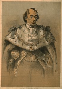 Benjamin Disraeli, c1870. av Unbekannt