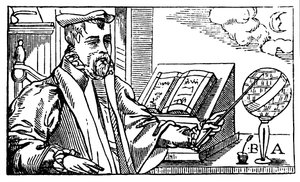 Bernard Abattia, fransk astrolog från 1500-talet, 1572 av Unbekannt