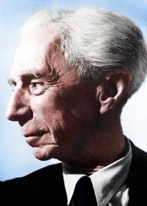 Bertrand Arthur William Russell 1872-1970, brittisk filosof och matematiker av Unbekannt