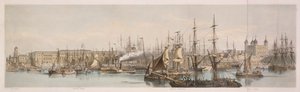 Billingsgate, Custom House och Tower of London av Unbekannt