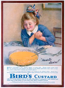 Birds Custard-annons, 1922 av Unbekannt