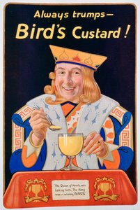 Birds Custard-annons, 1927 av Unbekannt