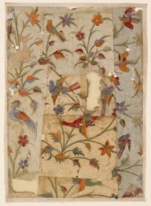 Fåglar och blommor, 1600-talet av Unbekannt