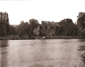 Bisham Abbey, ovanför Marlow, Berkshire, 1894. av Unbekannt