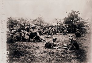 Bivack av amerikanska trupper, c1914-c1918 av Unbekannt