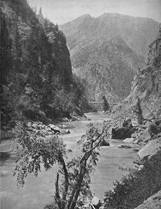 Black Canyon of the Gunnison, Col., c1897. av Unbekannt