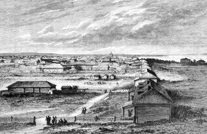 Blagoveshchensk, Sibirien, Ryssland, 1895 av Unbekannt