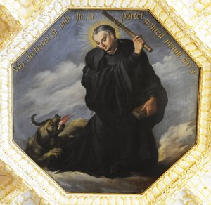 Välsignade Notker av Saint Gall, 1800-talet av Unbekannt