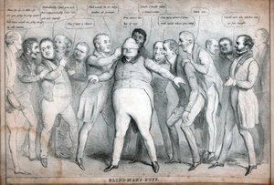 Blind Mans Buff, tidigt 1800-tal av Unbekannt