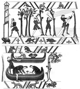 Båt- och skeppssnickare, från slutet av 1111-talet 1849 av Unbekannt