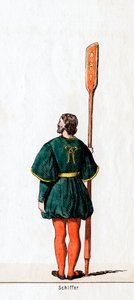 Båtsman, kostymdesign för Shakespeares pjäs, Henry VIII, 1800-talet av Unbekannt