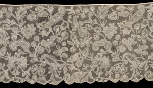Bobbin Spetsvolang, 1700-tal. av Unbekannt