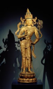 Bodhisattva Maitreya / skulptur, 11. – 12. Århundrade av Unbekannt