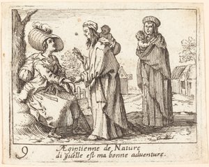 Bohemer, 1600-talet. av Unbekannt
