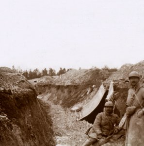 Bois de la Grille, norra Frankrike, c1914-c1918 av Unbekannt