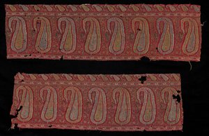 Border of a Shawl, 1800-tal. av Unbekannt