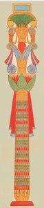 Buketthuvudstad, Thebe, Egypten, 1928. av Unbekannt