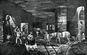 Bradley kolgruva, nära Bilston, 1886 av Unbekannt