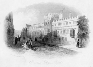 Brasenose College, Oxford University av Unbekannt