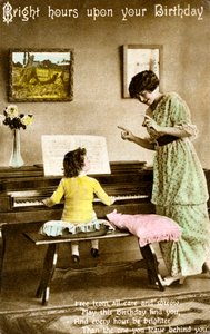 Ljusa timmar på din födelsedag, tidigt 1900-tal av Unbekannt