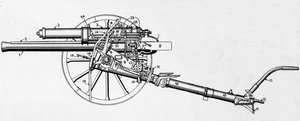 Brittisk 18-pundspistol, 1915 av Unbekannt