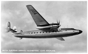 British European Airways elizabethanska flygplan, 1900-talet av Unbekannt