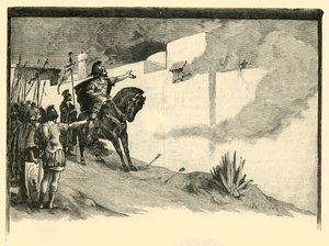 Brutus före Xanthus, 1890 av Unbekannt