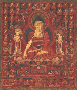 Buddha Shakyamuni som Lord of the Munis, mitten av 1600-talet. av Unbekannt