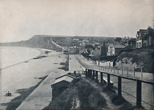 Budleigh Salterton - General View of the Valley, 1895 av Unbekannt