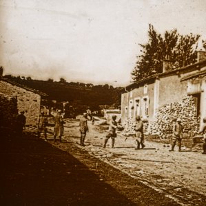 Byggnadsvärn, c1914-c1918 av Unbekannt