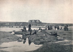 Bundoran - The East Strand, med Great Northern Hotel, 1895 av Unbekannt