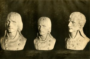 Byster av Napoleon, sent 1700-tal, 1921. av Unbekannt