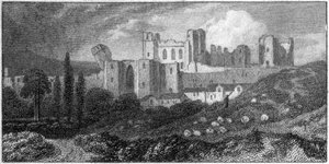 Caerphilly Castle, Wales, 1800-talet av Unbekannt