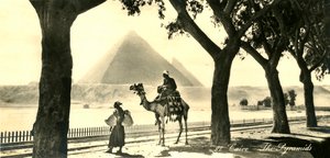 Kairo - Pyramiderna, c1918-c1939. av Unbekannt