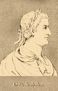 Calba, 3 f.Kr. - 69 e.Kr., 1830. av Unbekannt
