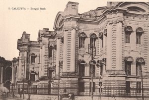 Calcutta - Bengal Bank, c1900 av Unbekannt