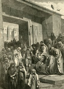 Cambyses och Psammetichus, 1890. av Unbekannt