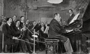 Camille Saint-Saens, fransk kompositör, musiker och dirigent, 1910 av Unbekannt
