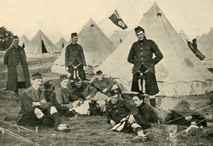 Kanadensiska soldater, första världskriget, 1914, c1920. av Unbekannt