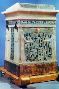 Canopisk kista från Tutankhamons grav, 1300-talet f.Kr av Unbekannt
