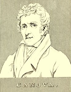 Canova, 1757-1822, 1830. av Unbekannt